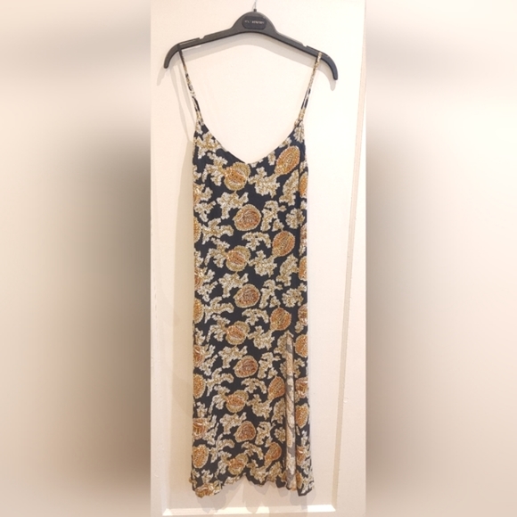 Reformation Crimini Paisley Midi Slip Dress Size 6 - Picture 5 of 10